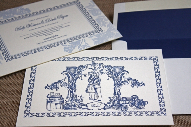 pretty as a picture stationery custom 